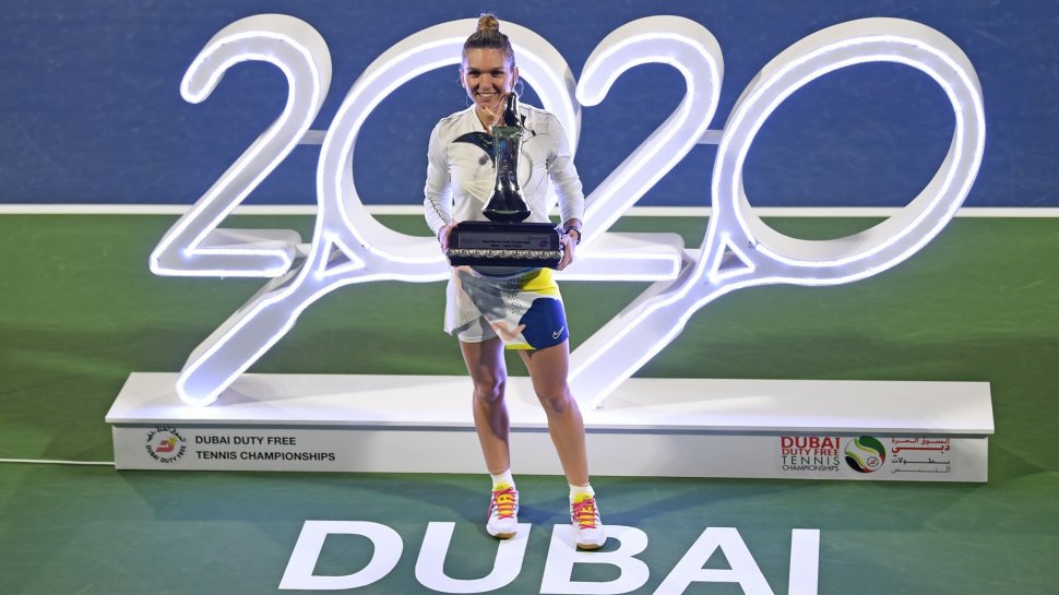 Simona Halep, noi declarații după ce a câștigat finala de la Dubai: "E foarte special să fii în 2020, la a 20-a aniversare a acestui turneu, al 20-lea titlu al meu. Vreau să mă bucur de el, e forte frumos"