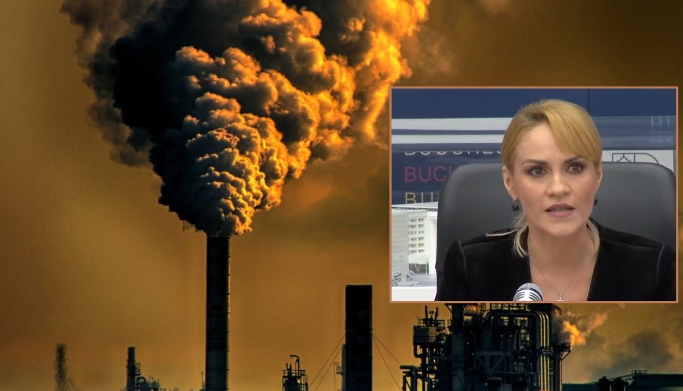 Gabriela Firea cere CSAT după recordul de poluare înregistrat în București: "Nici după trei zile nu știm cine este poluatorul!"