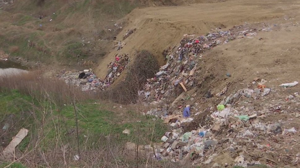Reportaj despre depozitarea ilegală a deşeurilor. Mormanele de gunoi, la Adunaţii Copăceni şi Grădiştea - VIDEO
