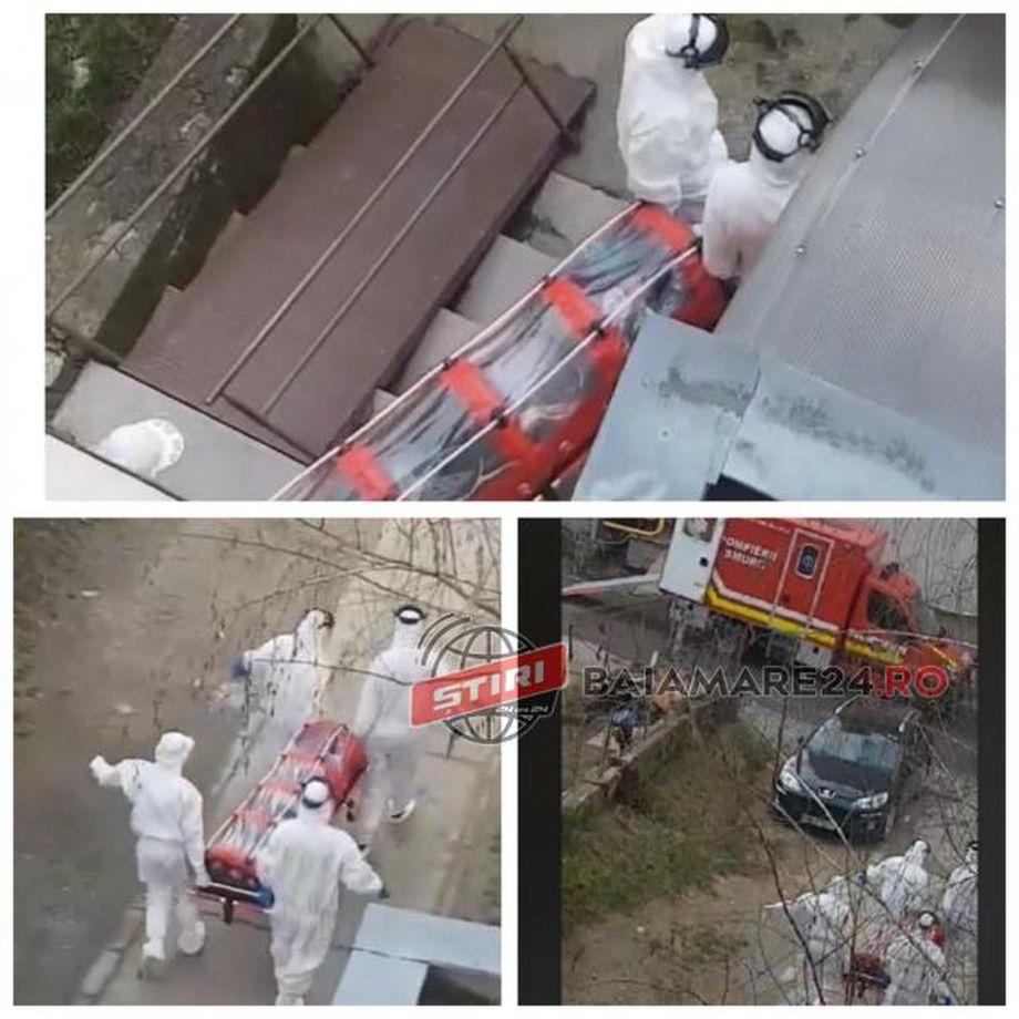 Pacientă dusă cu izoleta, în Baia Mare. Femeia, nevasta șefului de post de la Poliția Mireșu Mare (VIDEO) 649295