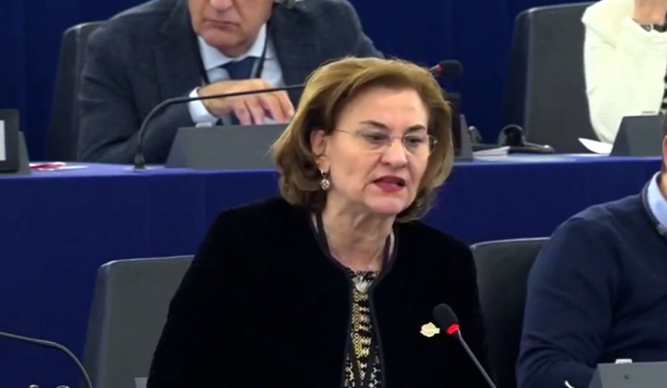 Maria Grapini, intervenție în Parlamentul European: 'Solicit măsuri de control la toate frontierele terestre'