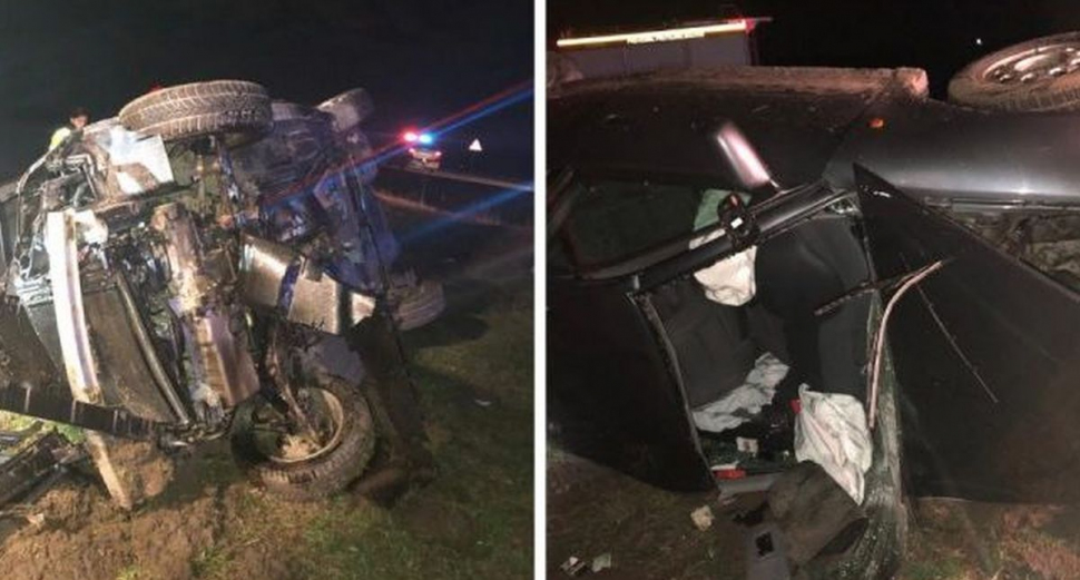 Tânăr șofer de 23 de ani, mort în accident la Sibiu. A pierdut controlul mașinii și s-a răsturnat în afara șoselei