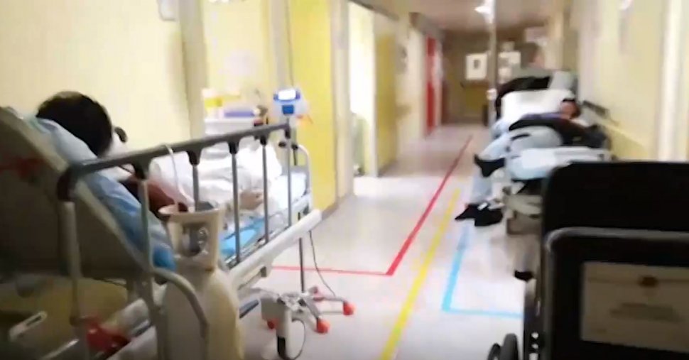 Imagini dramatice filmate într-un spital din Italia: 'Este groaza absolută, prăbușirea totală a unui sistem'