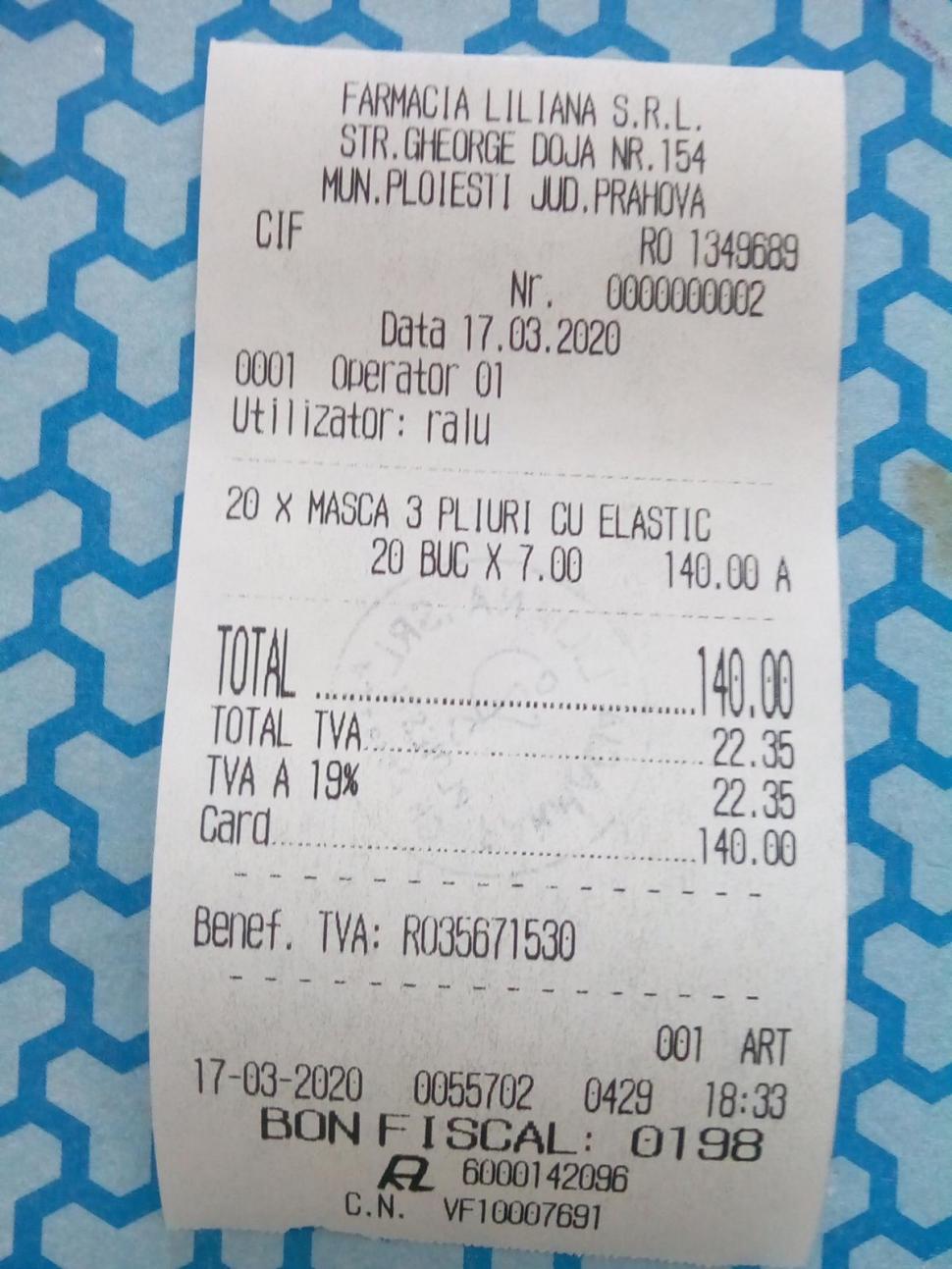 O mască de protecție a ajuns să coste cât un kilogram de orez, pe fondul pandemiei de coronavirus 651549