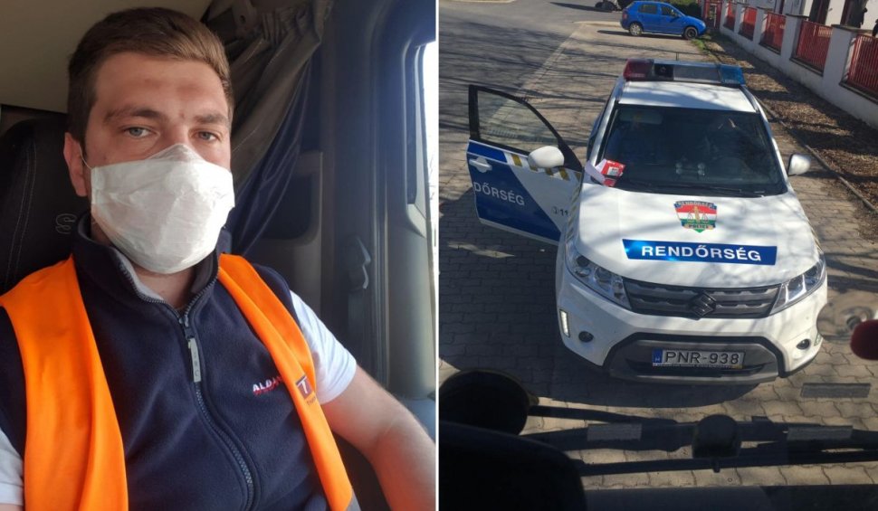 Șofer român de TIR, obligat să stea 14 zile în cabină de polițiștii din Ungaria: 'Dacă mă mișc, mă arestează'