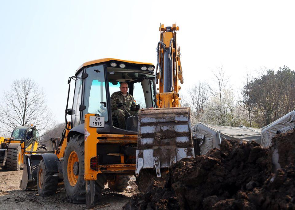 În ce stadiu sunt lucrările la Spitalul ridicat de Armată lângă București 652150