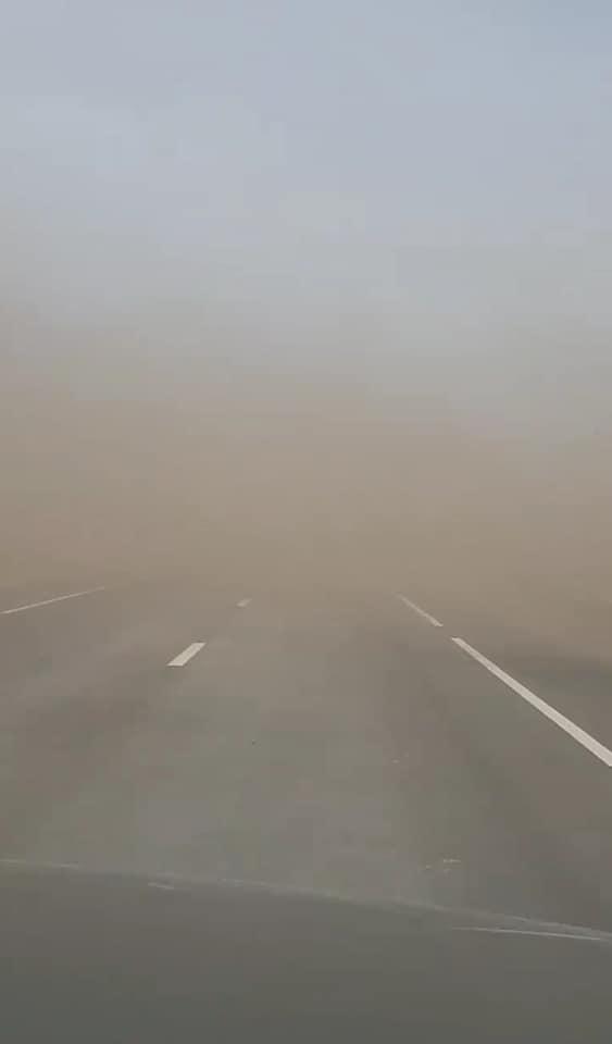 Furtună de praf, în apropiere de București (Foto) 652521