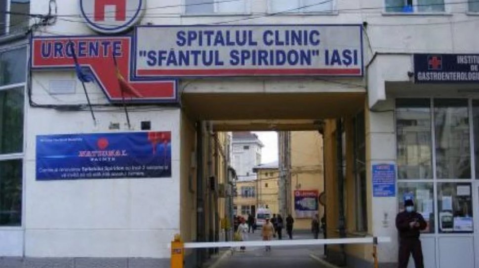 O secție întreagă de la Spitalul Spiridon din Iași, blocată. Personalul medical și pacienții sunt suspecţi de coronavirus