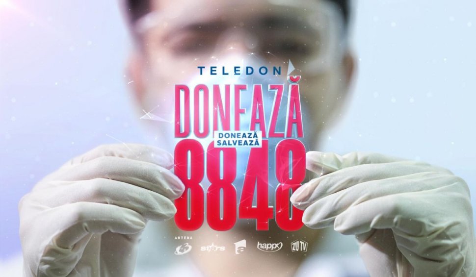 Teledon 'Români Împreună' pentru medicii care luptă cu pandemia de coronavirus. Suma totală strânsă - 2.627.219 de euro