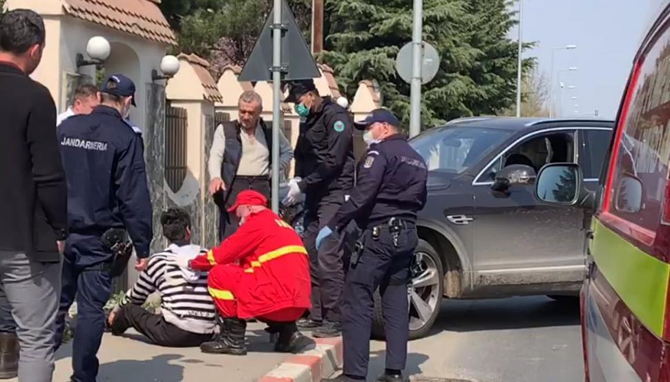 Incident în poarta vilei lui Becali din Pipera 653678