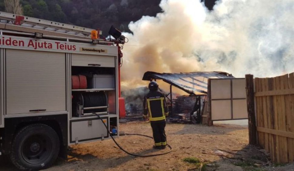 Incendiul de la Mănăstirea Râmeț din Joia Mare, provocat intenționat