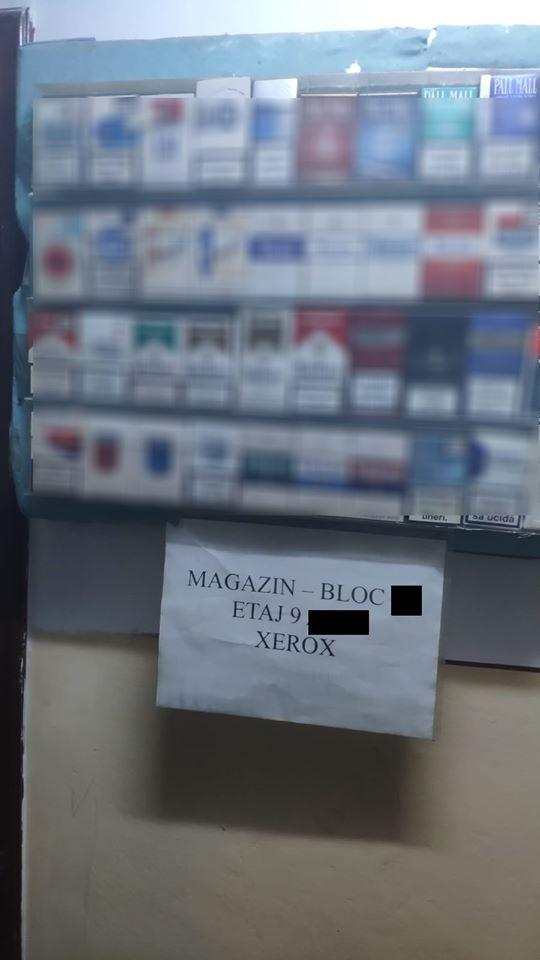 O bătrână și-a deschis magazin în apartament, la etajul 9 al unui bloc din București 657943