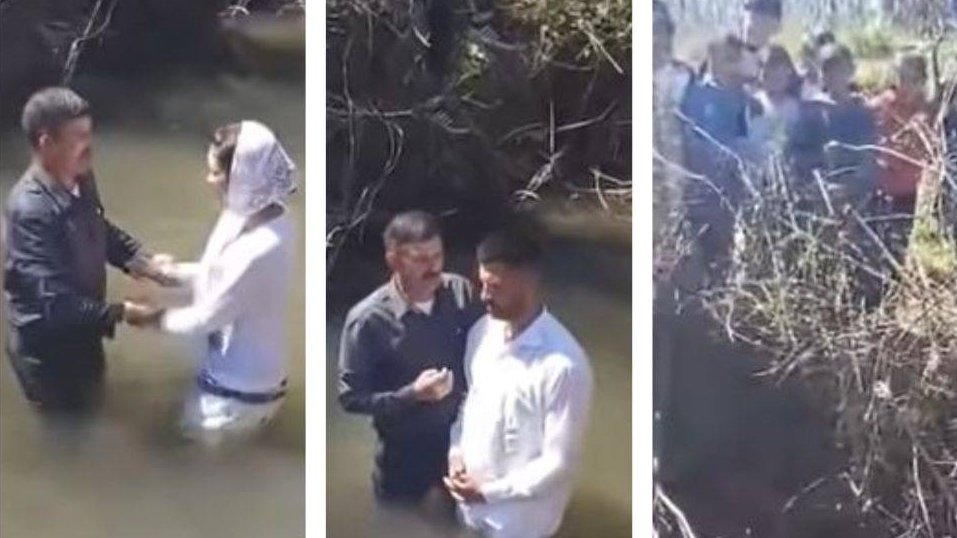 19 persoane au fost amendate, după ce au încercat să se boteze în apa unui pârâu din Maramureş