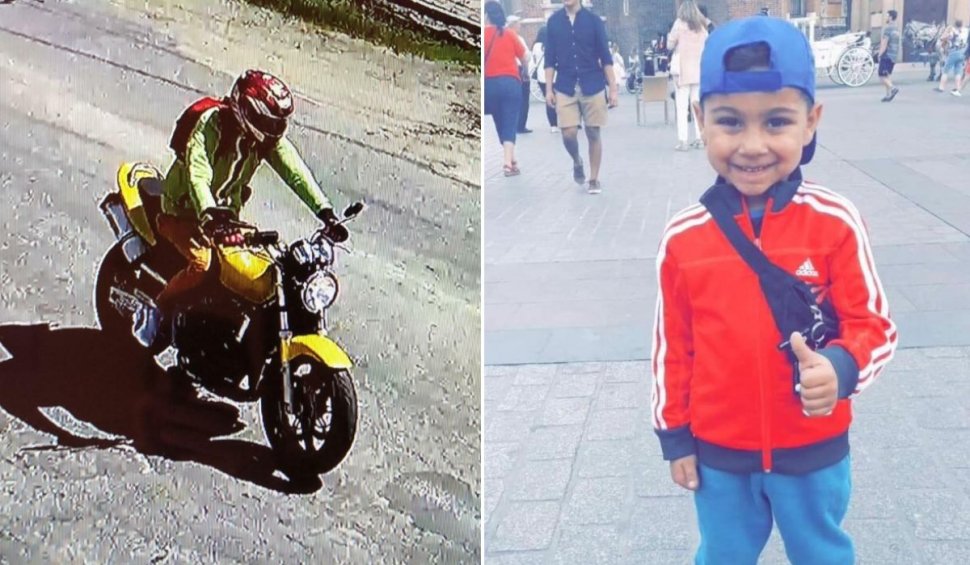 Copil de 5 ani, în comă, după ce a fost spulberat de un motociclist care a fugit după accident
