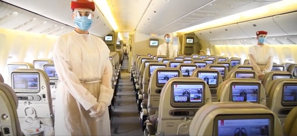 Compania aeriană Emirates aplică noi reguli de călătorie pe timp de pandemie