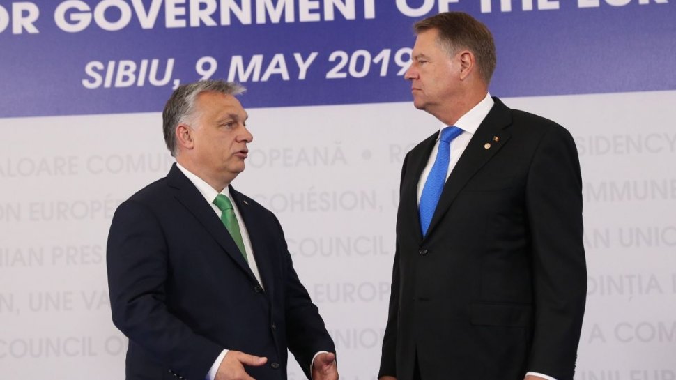 Viktor Orban, prima reacție după atacul lui Klaus Iohannis: Dacă e nevoie, ridicăm mănușa