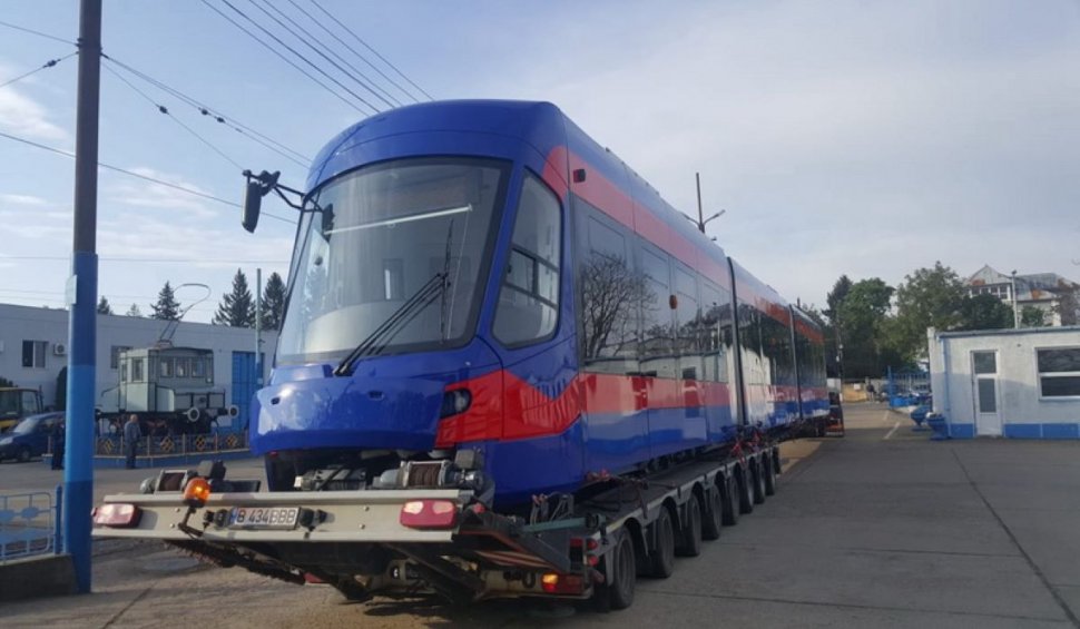Primul tramvai produs la Arad a fost livrat la Oradea