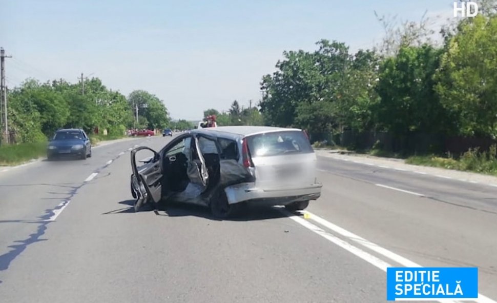 Val de accidente în România în primul weekend fără restricții