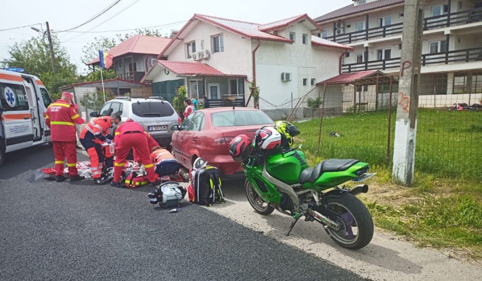 Un motociclist și-a pierdut viața, după un accident ciudat în Vama Veche