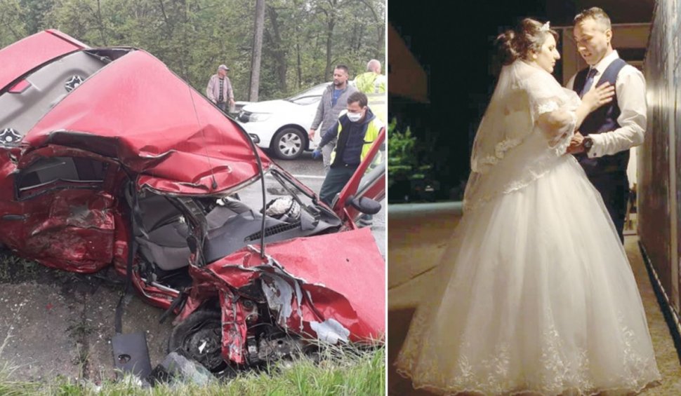 Doi tineri, proaspăt căsătoriți, au murit într-un accident îngrozitor, în Valea Ursului