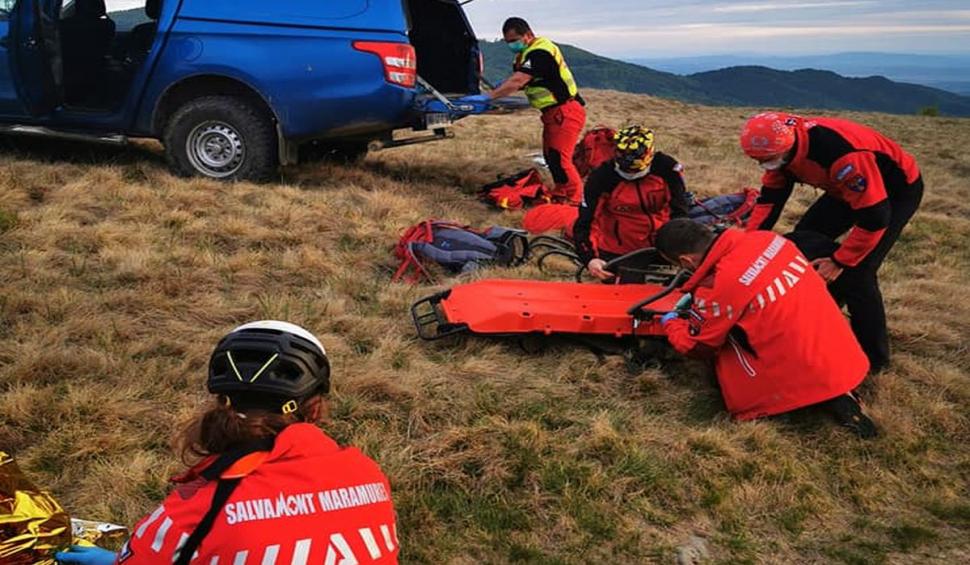 Persoană în stop cardio-respirator în Maramureș. Intervenția periculoasă a salvamontiștilor