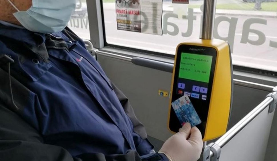 STB introduce plata cu cardul în autobuze