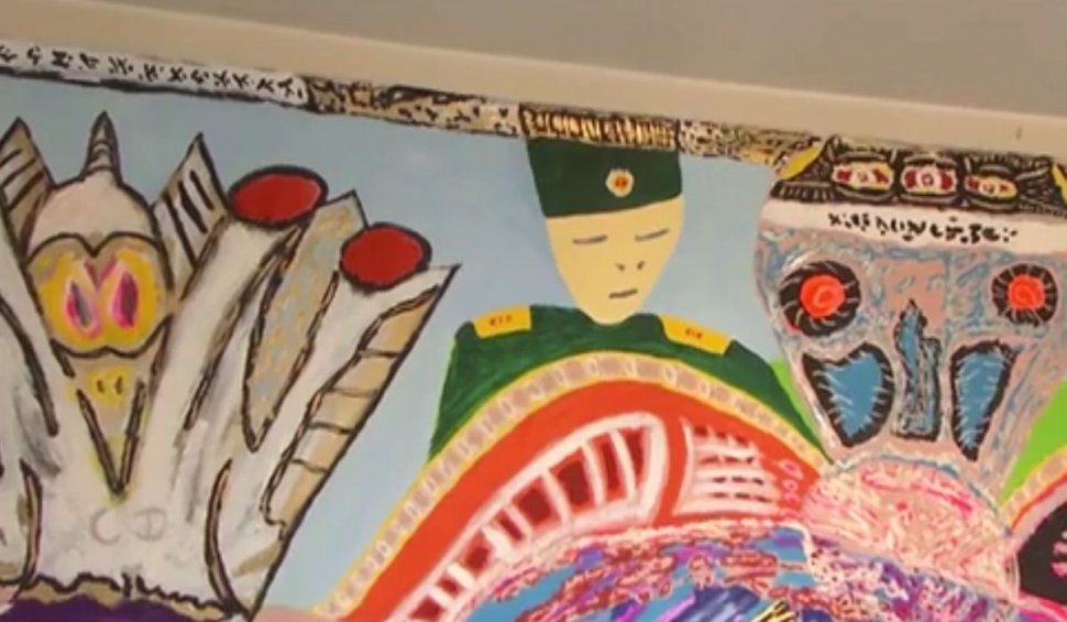 Corona Dream: Tabloul pandemiei, pictat în izolare de artistul Vlad Radu