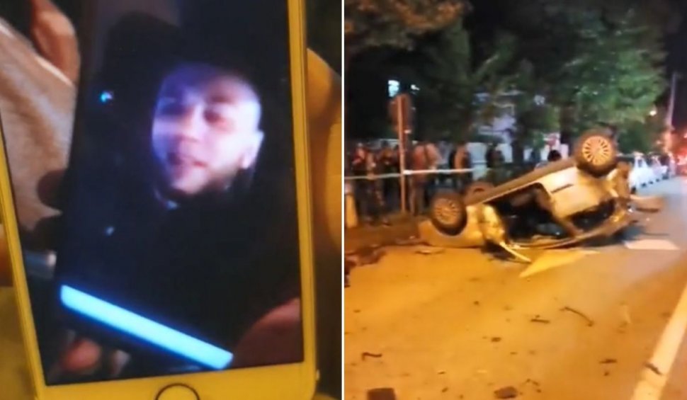 Tânăr care făcea live pe Facebook, accident cumplit în Botoșani