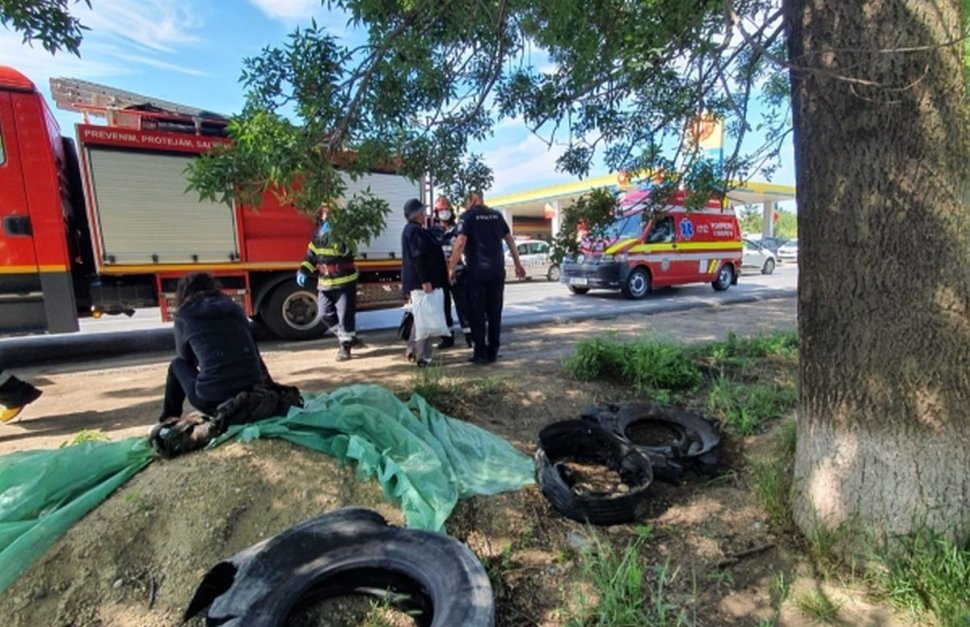 Accident rutier grav în județul Galați. Șase persoane au ajuns la spital