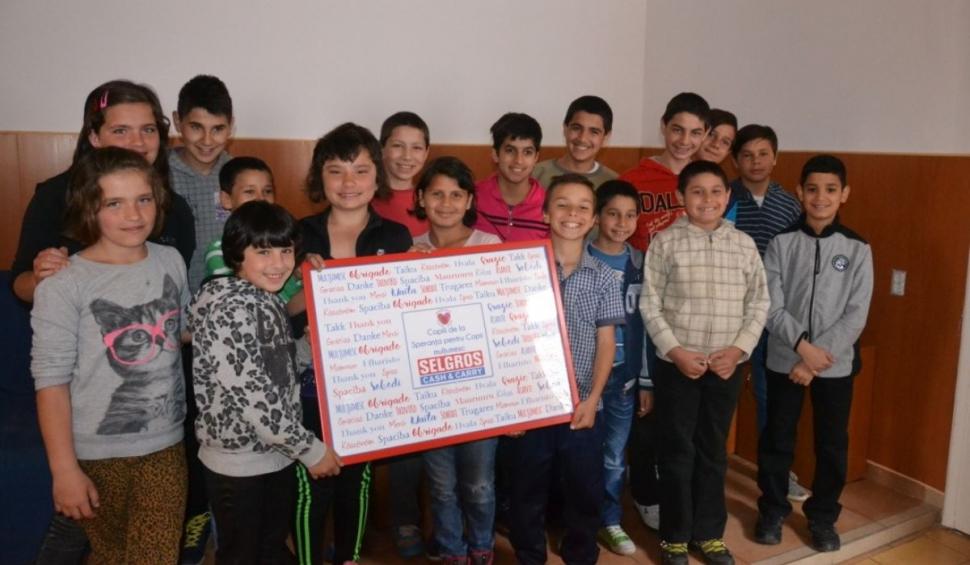 Asociația Speranța pentru Copii și Selgros România, 10 ani de colaborare: 'Sute de copii defavorizați au primit o nouă șansă' 666070