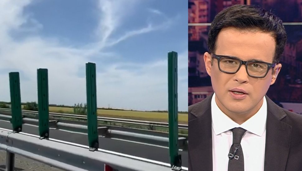 Imaginile revoltătoare filmate de Mihai Gâdea pe Autostrada Soarelui: "Este strigător la cer!"