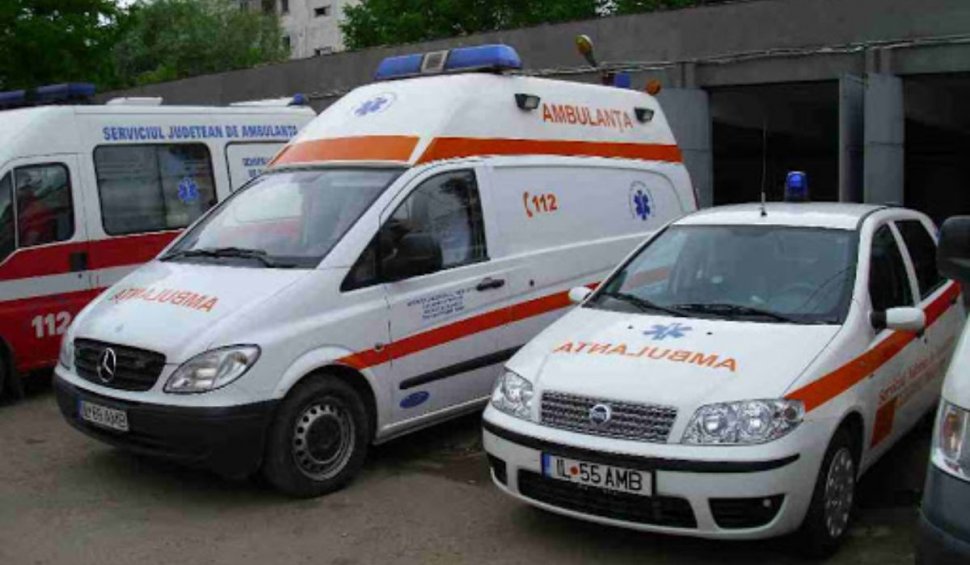 Un șofer de ambulanță beat din Ialomița a omorât doi măgari într-un accident