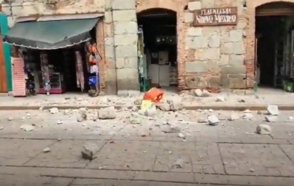 Cutremur devastator în Mexic: 7,4 pe Richter. Imagini șocante 