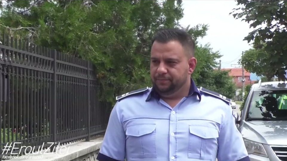 Eroul Zilei. Bogdan Chirițoiu, poliţistul care a prins un hoţ în timpul liber: ''Dormeam şi am auzit ţipetele femeii!''