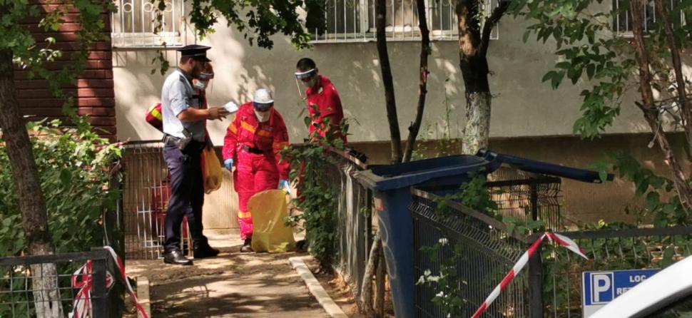 Poveste de groază pe strada Basmului din Capitală. Un bărbat s-a aruncat de la etajul nouă al unui bloc 670062