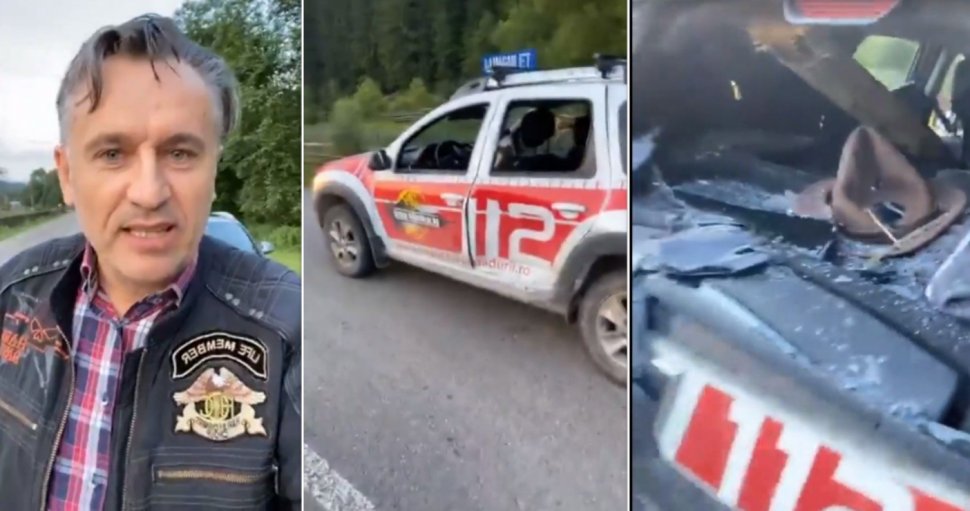 Mafia lemnului! Activist de mediu din Suceava, atacat de un pădurar pe care îl filma: ”Să vină Poliţia! Ne omoară acum!” - VIDEO