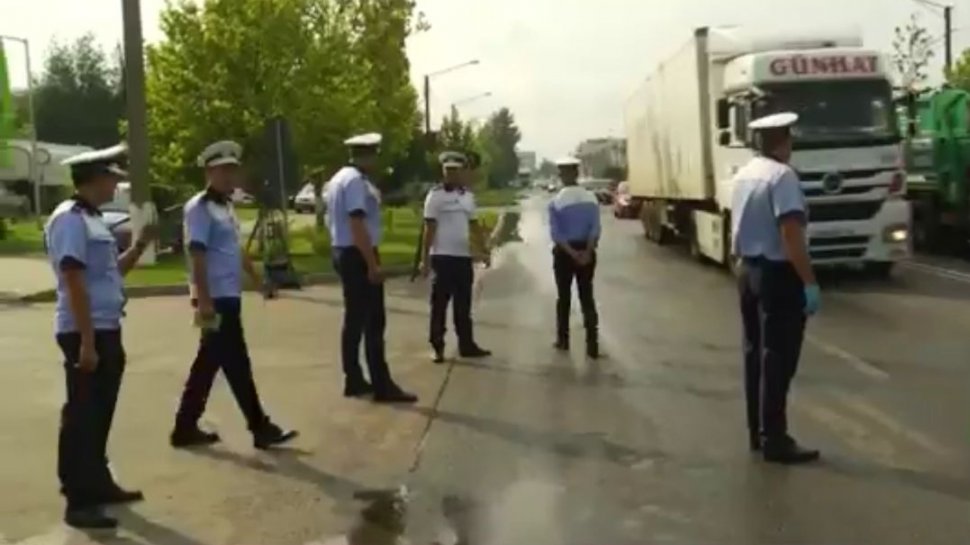Razie de amploare în Bucureşti! Cu ce nereguli au fost prinşi transportatorii