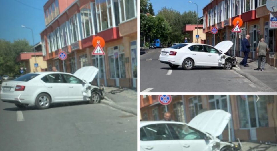 Subprefectul județului Sălaj s-a urcat băut la volan și a provocat un accident