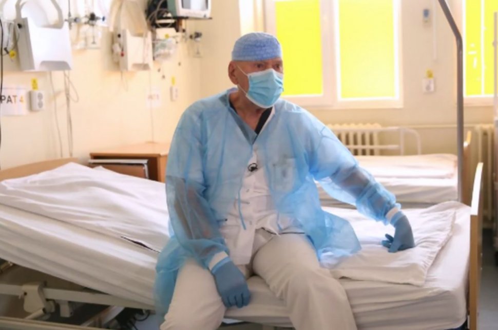 Un medic în vârstă de 80 de ani s-a mutat în spitalul din Rovinari: ”Sunt pregătit să fiu de ajutor”