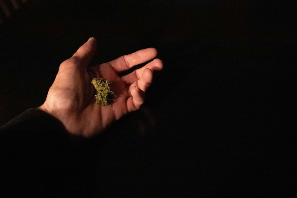 Bărbat din Capitală prins în flagrant, în timp ce încerca să vândă 2 kilograme de cannabis 