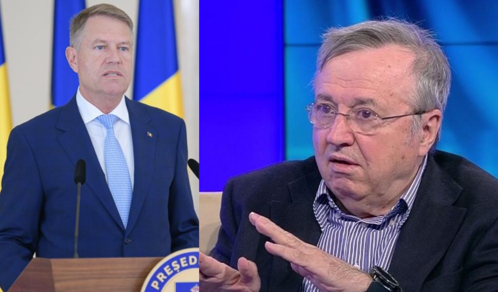 Cristoiu: Iohannis s-a angajat cu toate forţele în procesul de compromitere a funcției de Președinte