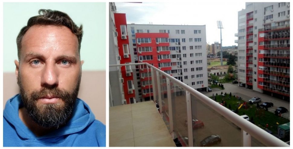 Un fost fotbalist de 37 de ani, tatăl unei fetiţe, s-a aruncat de la etajul 7 al unui bloc, în Arad