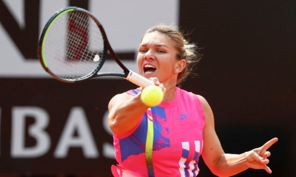 Simona Halep s-a calificat în semifinalele turneului de la Roma, fără să joace tot meciul. Cum a fost posibil