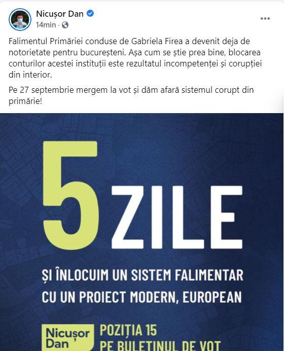 Nicuşor Dan, gafă de zile mari! Ce a scris candidatul Dreptei pe pagina de Facebook 678150