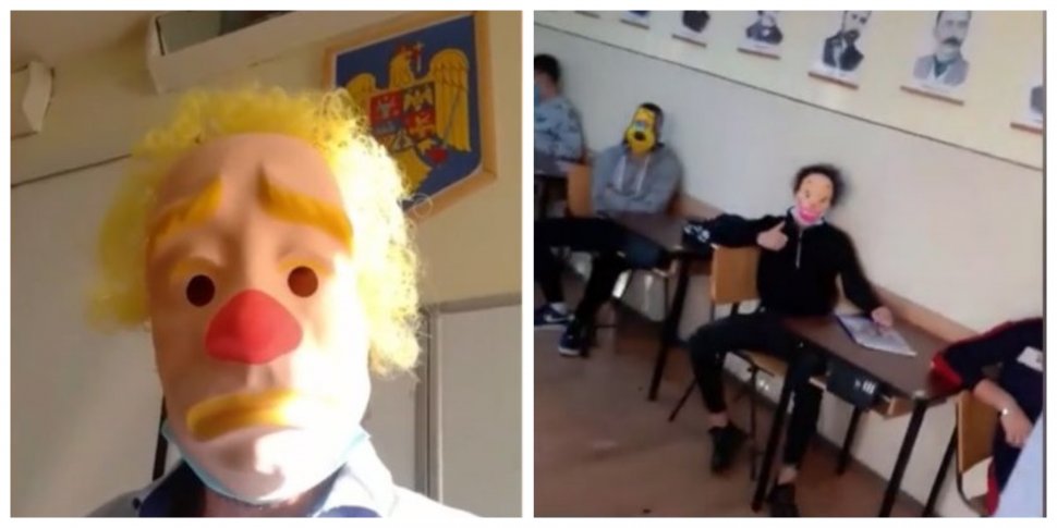 Profesorul cu mască din Oradea îşi menţine acuzaţile: "Ne obligă să fim ca niște animăluțe în ţarc"