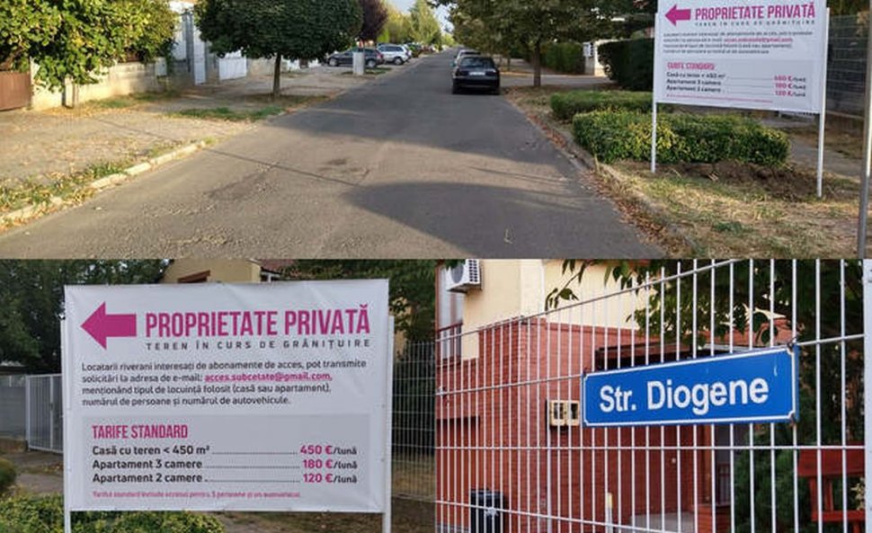 Strada din România unde trebuie să plăteşti 450 de euro pe lună pentru a o folosi