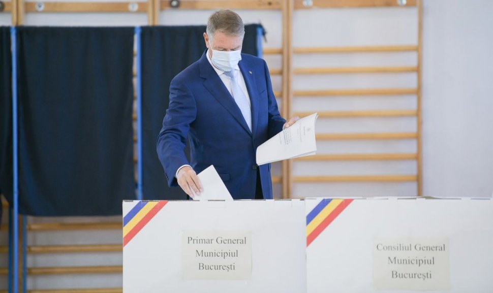 Klaus Iohannis, la vot: E important să ne uităm bine la candidați