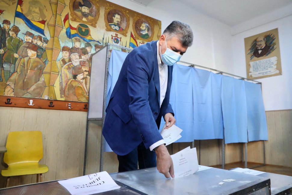 Marcel Ciolacu, după vot: Sper ca perioada umilinței să ia sfârșit