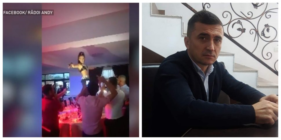 Dansatoare din buric pe mese, şampanie şi focuri de artificii în Dâmboviţa! Cum a sărbătorit noul primar victoria de la alegeri