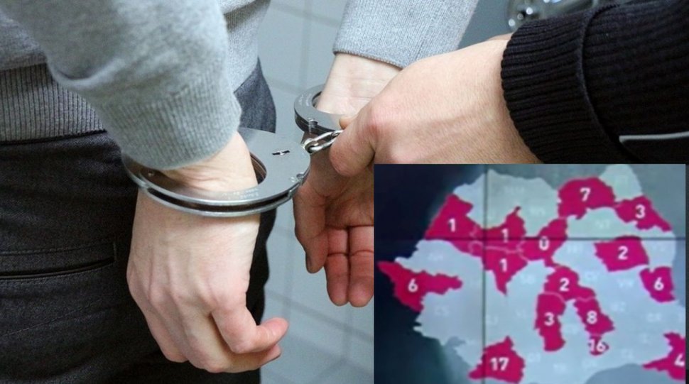 Harta celor mai periculoase zone din România. Aici acționează mafioții!